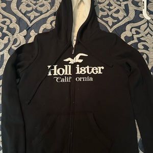 Hollister Women's Black Hoodie